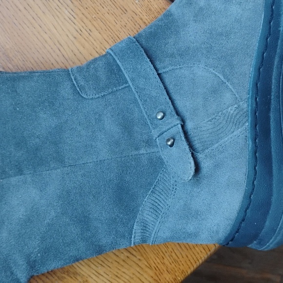 🥾Womens BareTraps AVALON  Snow Boots, Gray Suede Size 10M - Picture 5 of 16